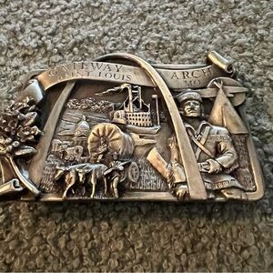 Gateway Arch St. Louis Belt Buckle